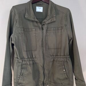 Old Navy Olive Utility Jacket